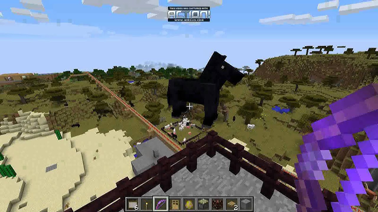 Comment Faire Un Cheval Volant Dans Minecraft