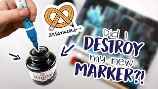 MARKER WRECKER ~ ARTSNACKS March 2019 Unboxing