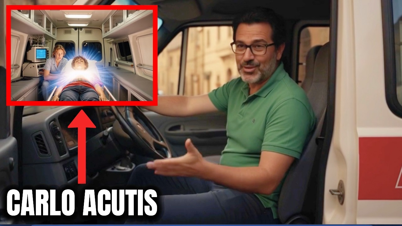 Motorista da Ambulância que levou Carlo Acutis revela algo inexplicável que aconteceu no caminho...