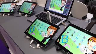 Demo of screen sharing during Bett 2015