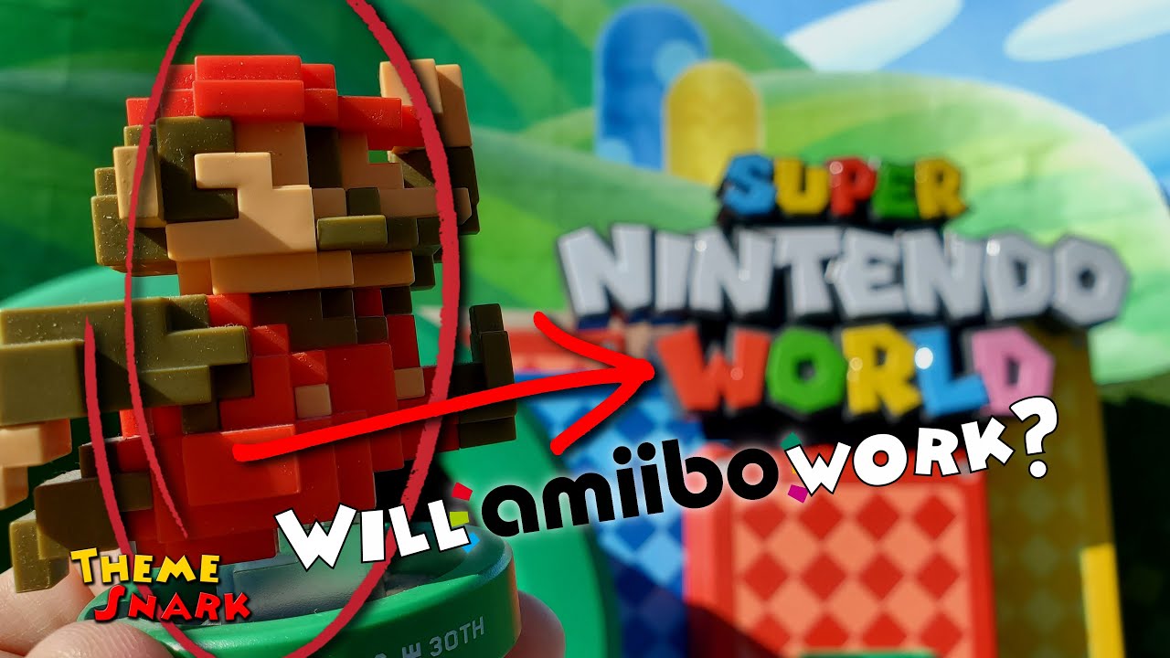 Будет ли amiibo работать в Super Nintendo World? | Тема Snark