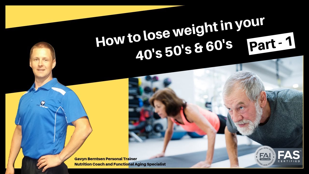 [Over 40] Learn How To FINALLY Lose Weight In Your 40's 50's & 60's  | Personal Training For 40+
