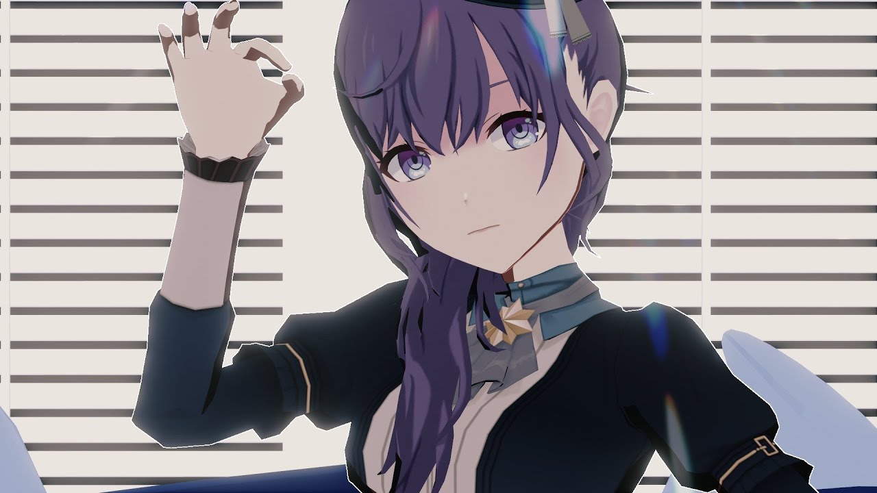 【MMD】 ラビットホール 【朝比奈まふゆ】 【4K 60fps】