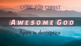 Awesome God Shane \u0026 Shane karoke||#karoke #awesomegod #shaneandshane #track #lyricvideo