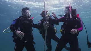 Sometimes A Scuba Diving Descent Is Best Via A Descent Line, Take A Look