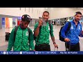 Taifa Stars ikiwasili ikitokea Zambia kwenye  mchezo wa kufuzu Kombe la Dunia dhidi ya Zambia.