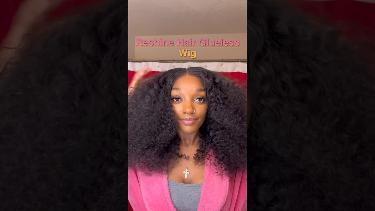 RESHINE HAIR KINKY CURLY GLUELESS WIG 