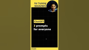 3 ChatGPT Prompts For Every Developer | Coding Tutorials For Beginners In Telugu #softwarelife #ai