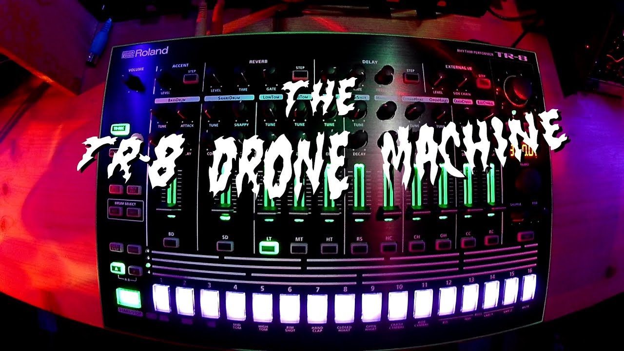 The Roland TR-8 Drone Machine - YouTube