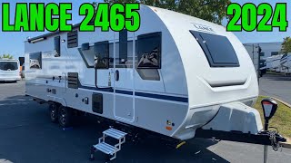 THE MUST SEE 2024 LANCE TRAVEL TRAILER 2465 MSRP $102511 #camping #traveltrailer