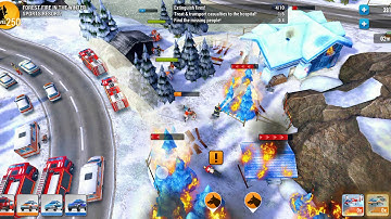 EMERGENCY HQ - Forest fire in the winter sports resort! (Level 250 / SILVER)