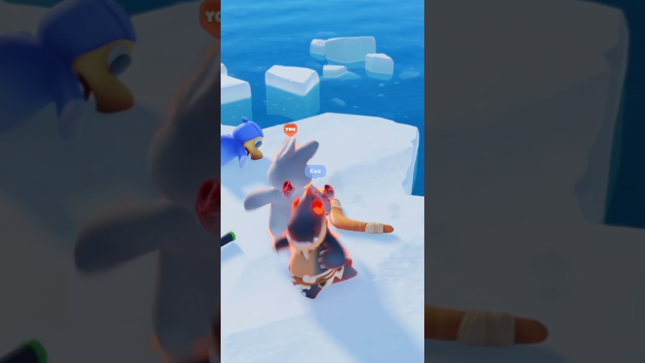 Пушистая снежная битва 😎