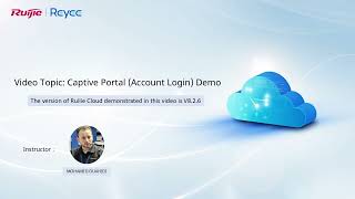 [Arabic] Ruijie Captive Portal Account Login Demo