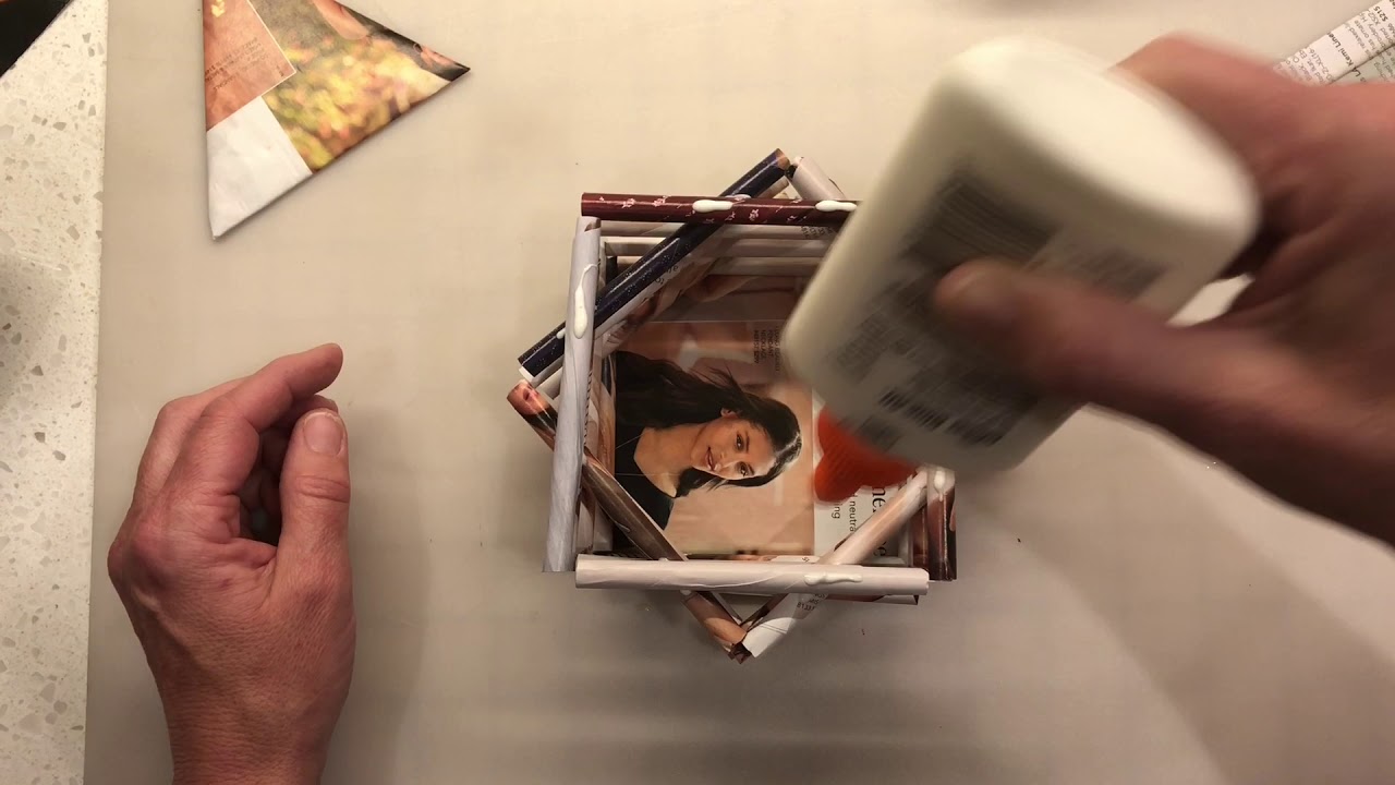 Stacking the rolls - YouTube