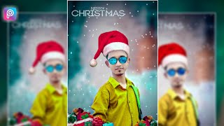 MERRY CHRISTMAS PHOTO EDITING IN PICSART || HAPPY NEW YEAR 2019 || PICSART MANIPULATION EDITING screenshot 2
