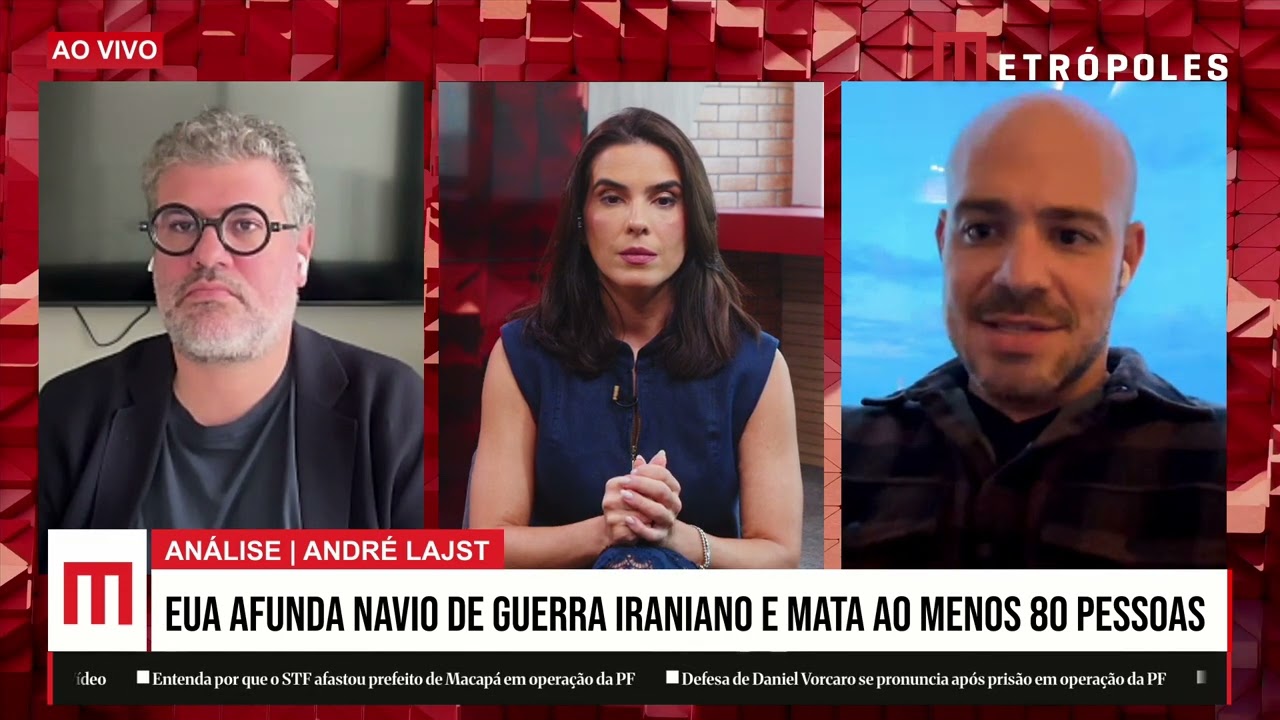 EUA afunda navio de guerra iraniano e mata ao menos 80 pessoas