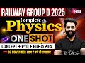 RRB Group D Science Class 2025 | Group D Complete Physics One Shot |Group D Previous Year Question
