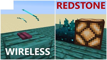 How To Set Up WIRELESS REDSTONE In Vanilla Minecraft!