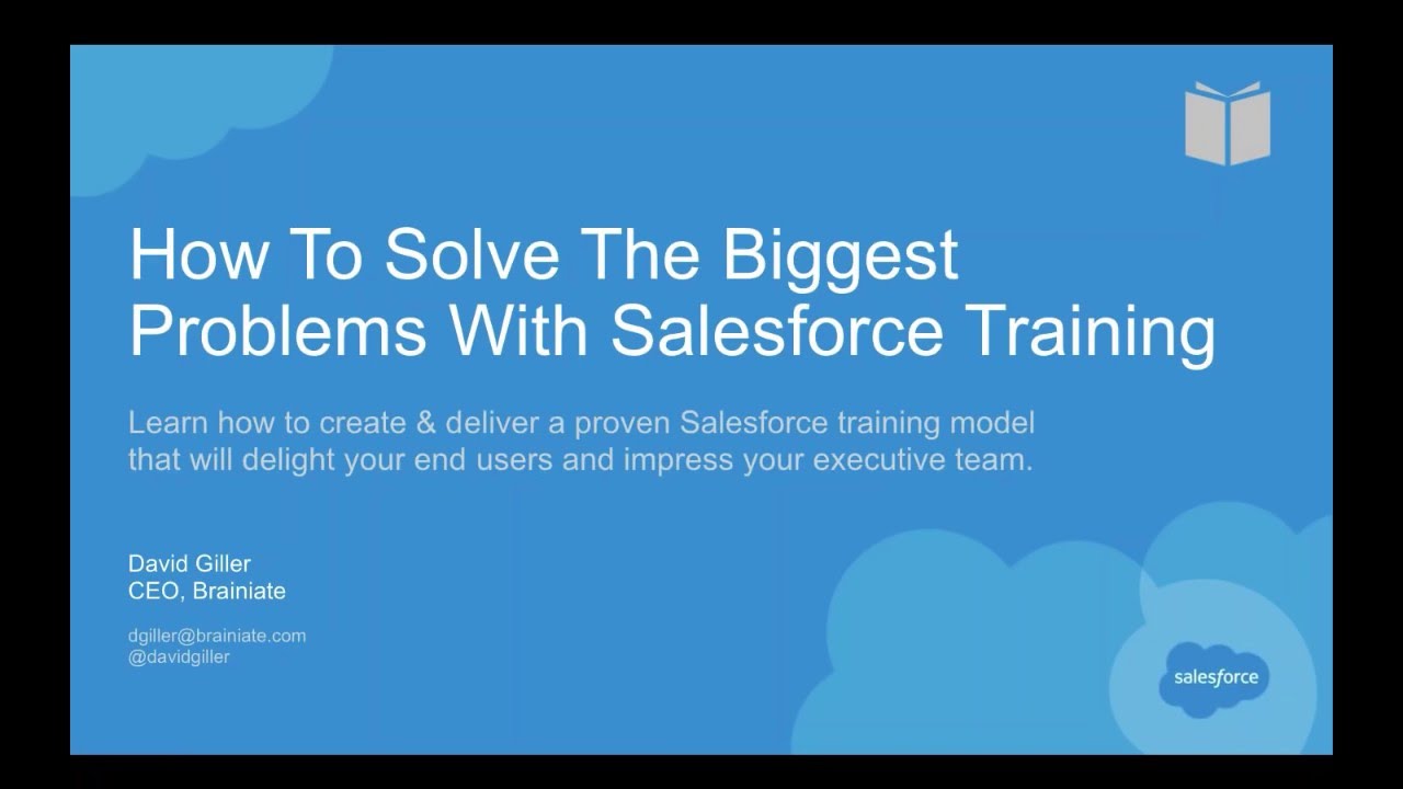 How to Solve the Biggest Problems with Salesforce Training - YouTube