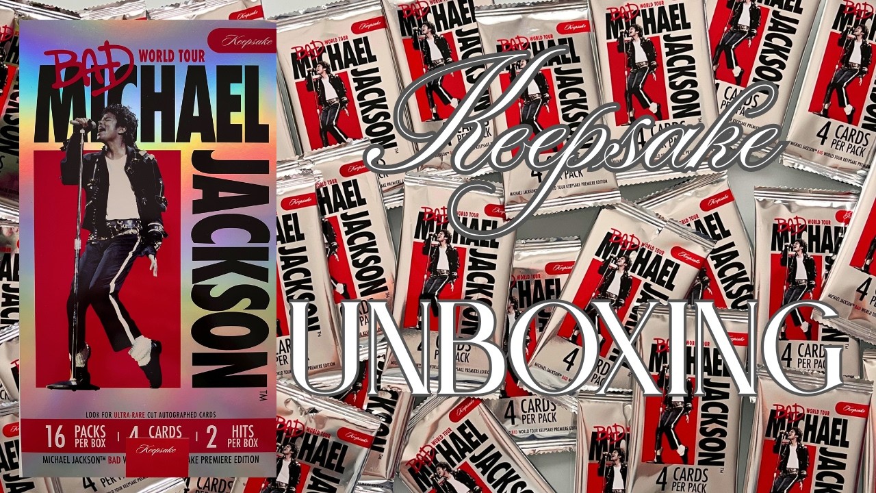Michael Jackson Keepsake Unboxing - YouTube