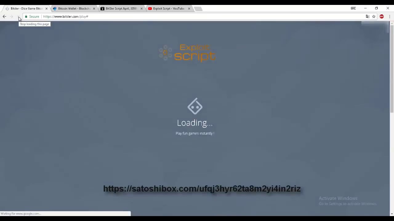 Bitcoin Satoshibox Live Hack