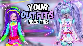 How To ACTUALLY Improve Your Outfits in Dress To Impress 🖤