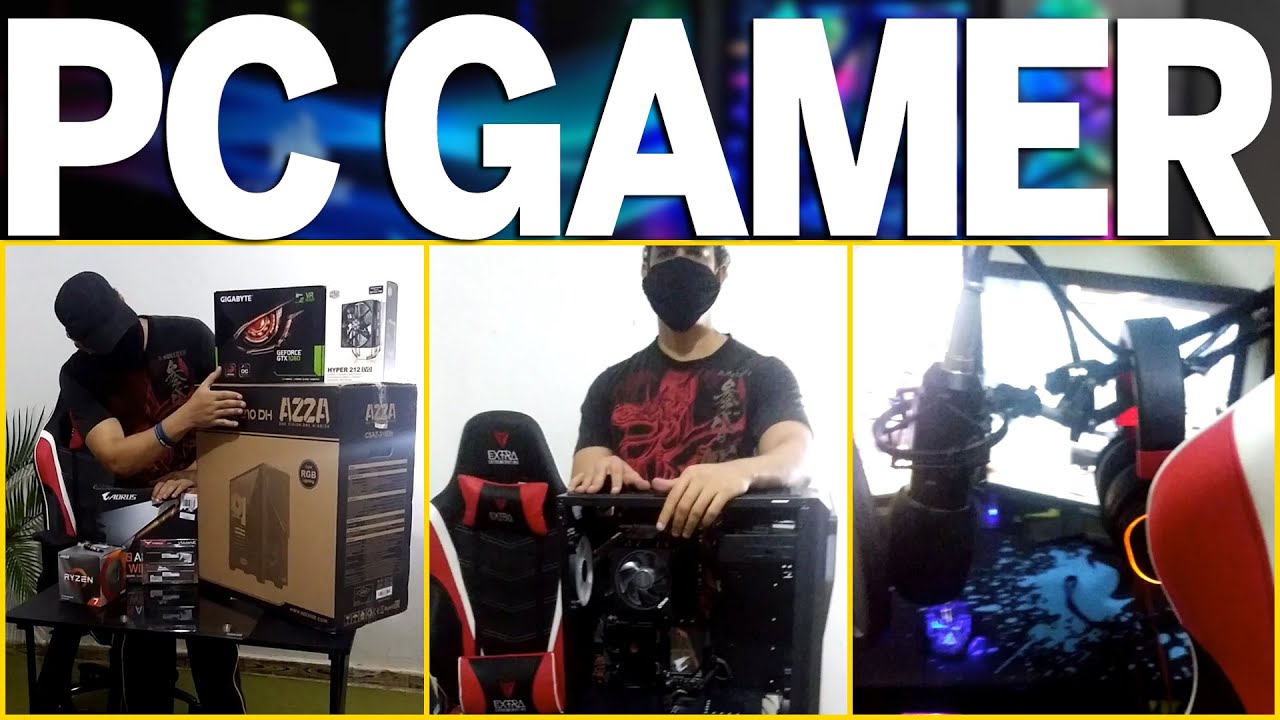 MI NUEVO PC GAMER | UNBOXING | MONTANDO MI PC Y MI SETUP GAMER - YouTube