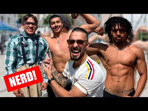 NERD visita GYM de calistenia en el barrio 🔥