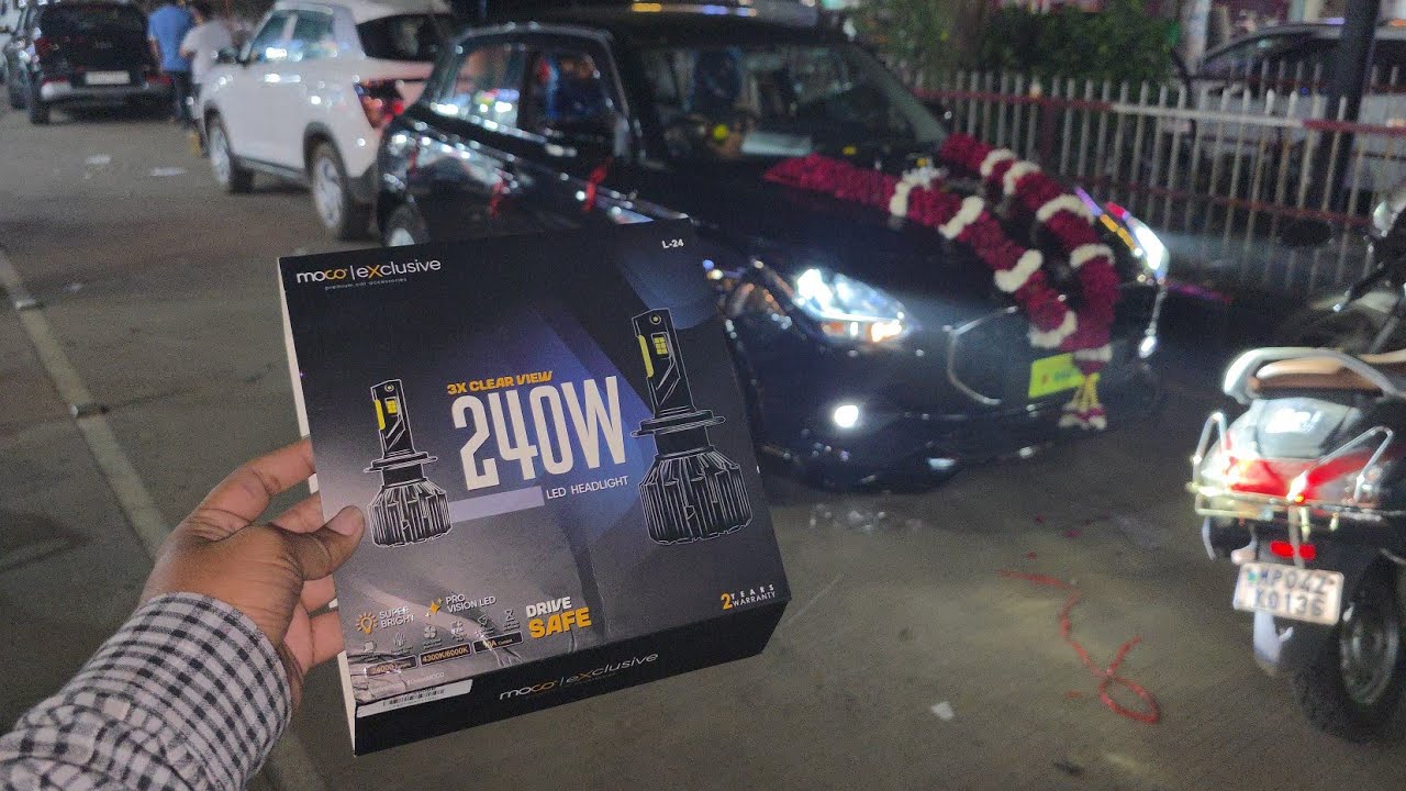 MOCO L24 | 240W HEADLIGHT LED | 6000 KELVIN | 24000 LUMENS | 2 YR WARRANTY | INSTALL IN SWIFT 