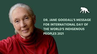 Dr. Jane Goodall's Message for International Day of the World's Indigenous Peoples | 2021