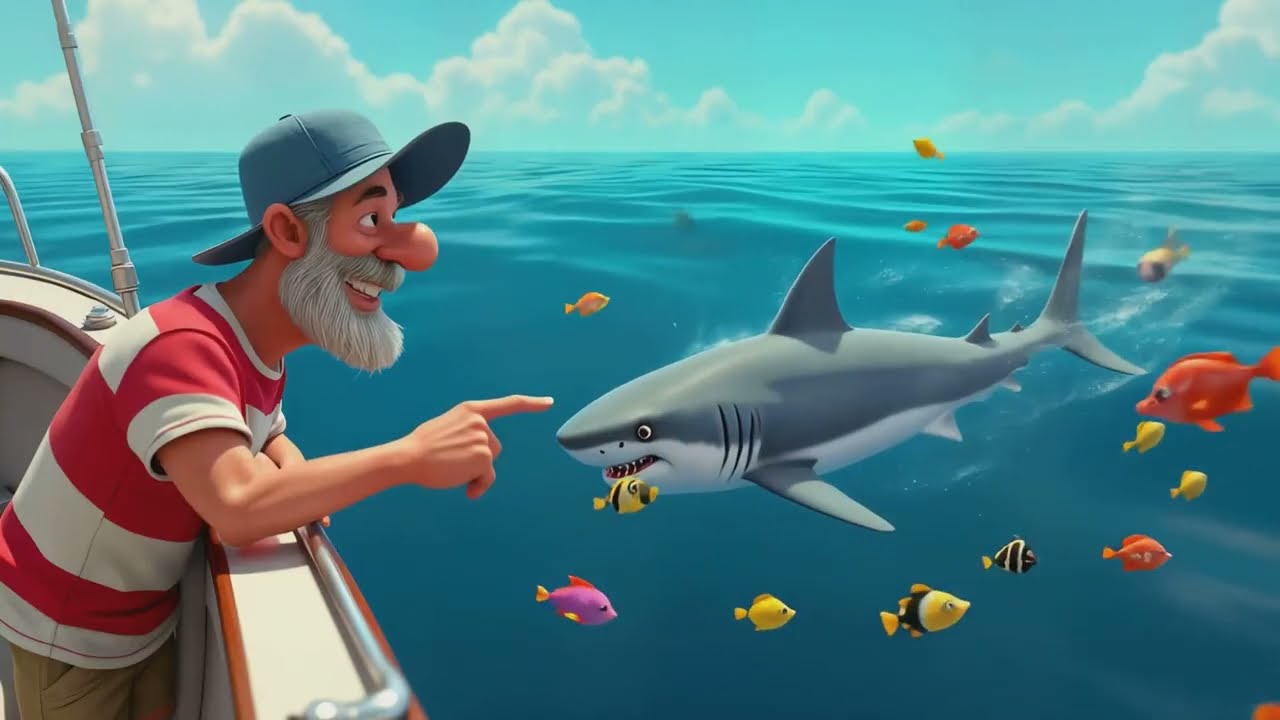 Arnold the Fisherman & Looloo the Friendly Shark