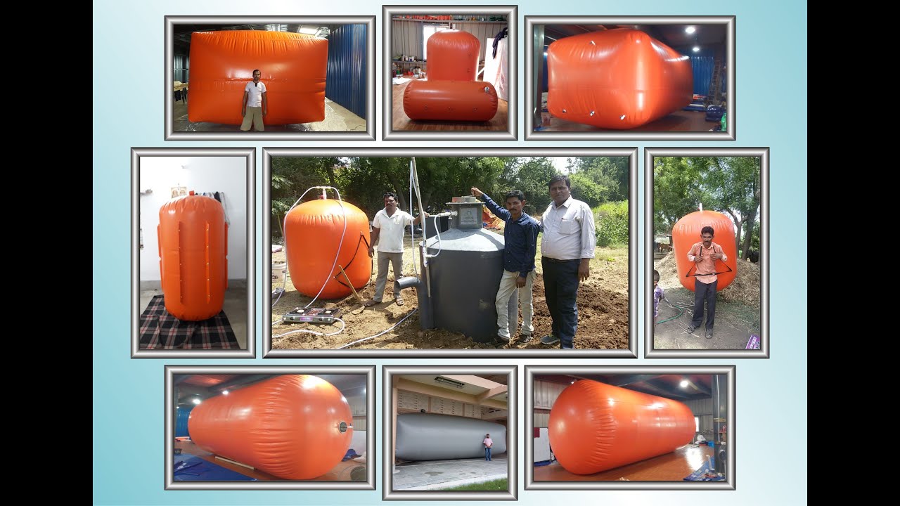 Bio Gas Storage Balloons Agastya Buoyant Pvt Ltd. YouTube