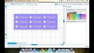 DIY Planner Label with Image and Text
