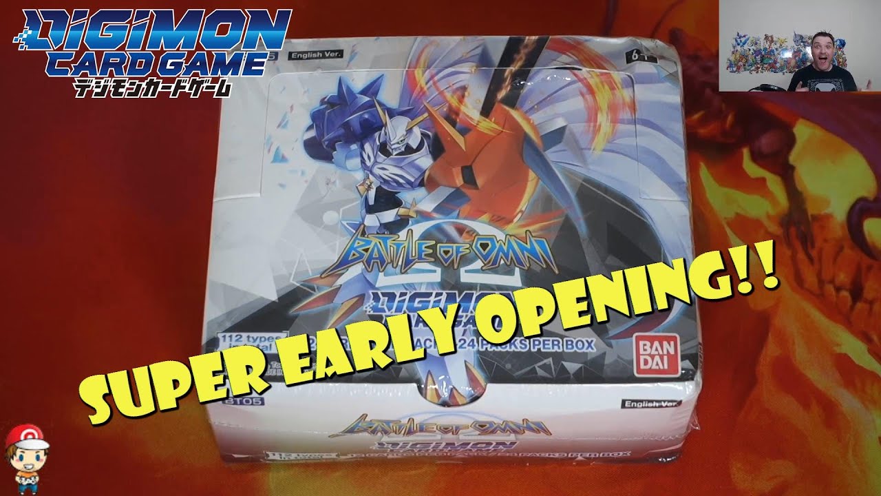 digimon bt5 booster box Bandai - English TCG V1.5 Core - 24 Packs which played a major role in the manga SUPER EARLY Battle of Omni