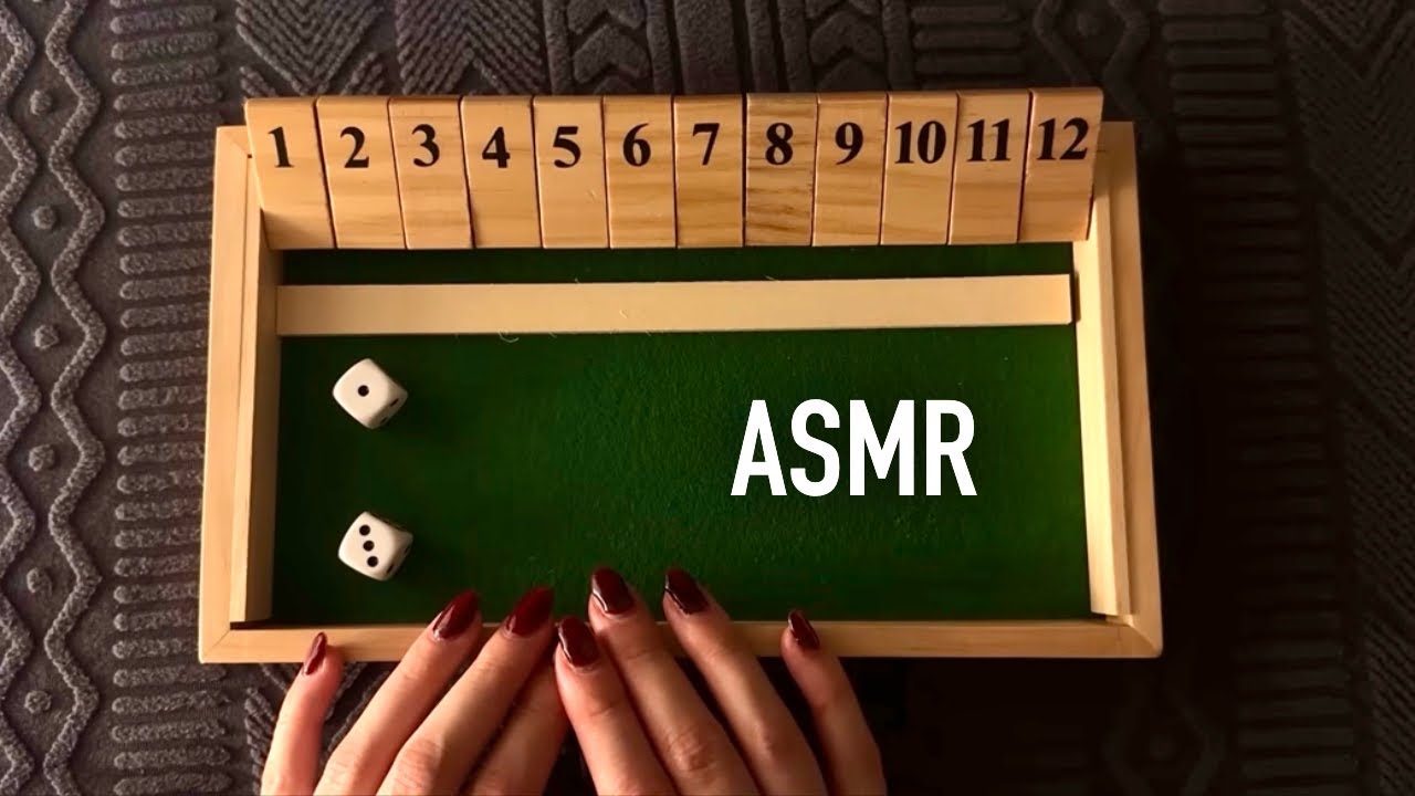 😴 ASMR Shut the Box with Clicky Whispers & Wooden Sounds for Deep Relaxation