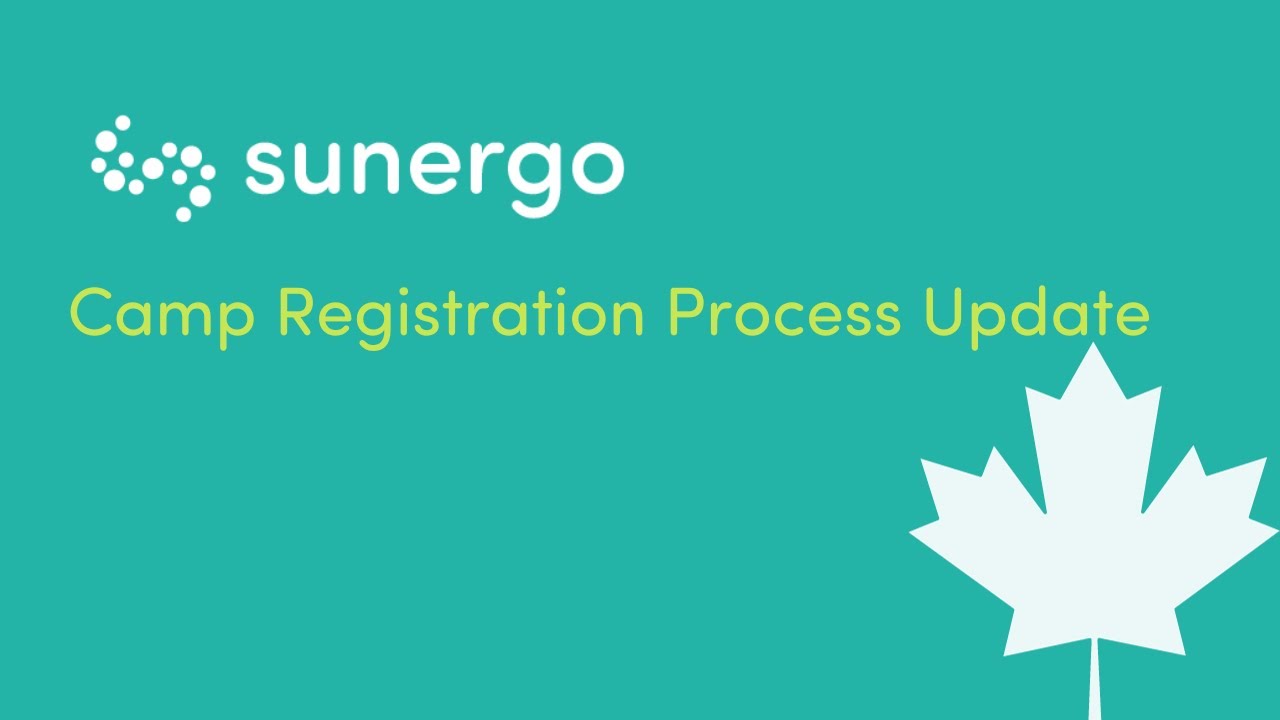 Improved Camp Registration Process - YouTube