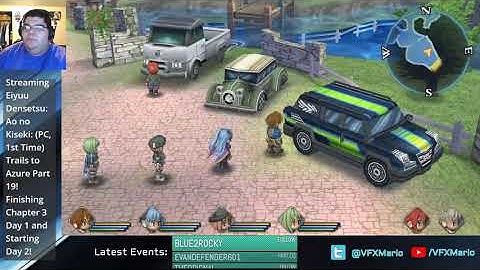 (PC, 1st Time) Trails to Azure Part 19! Finishing Chapter 3 Day 1 and Starting Day 2!