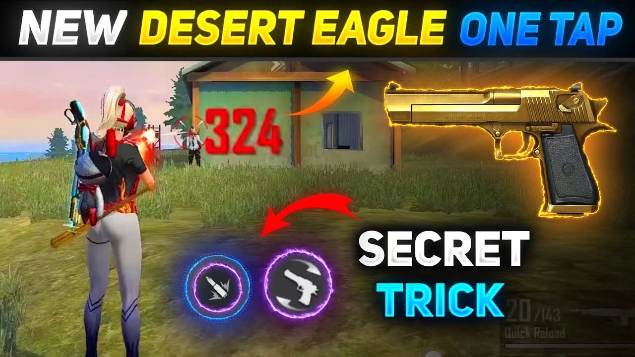 New One Tap Headshot Trick | One Tap Headshot Desert Eagle | Auto ...