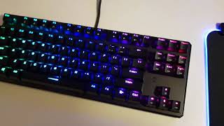 Tecware Phantom Rgb Mechanical Keyboard Unboxingreview Risk