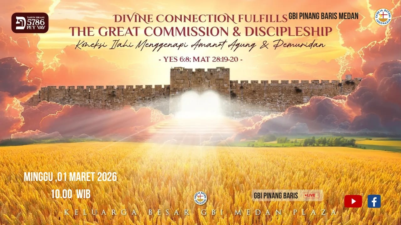 Ibadah Raya - Pdt. Nico Tarigan  | 01 Maret 2026 | Pukul. 10:00 WIB