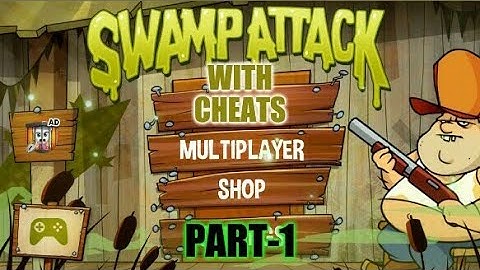 Playing Swamp Attack - Pt.1 | All Unlocked & Buy Everything | Hack Mod | Home Defence Game | Offline