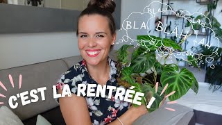 Nouveaux substrats, point plantes (Alocasia Fridek variegata), on papote, c'est la rentrée!