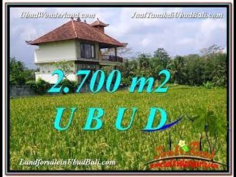  JUAL  MURAH TANAH di  UBUD  BALI 27 Are View Sawah link Villa 