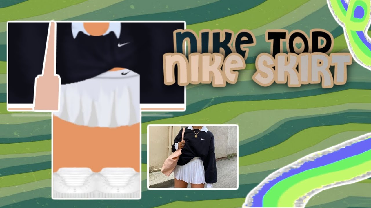 Nike Top Nike Skirt Pinterest Edition Roblox Speed Design Youtube - roblox nike shirt code