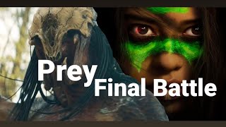 The Prey ll Final Battle-Naru Vs Predator Full Fight - Naru traps and kills the predator Prey(2022)
