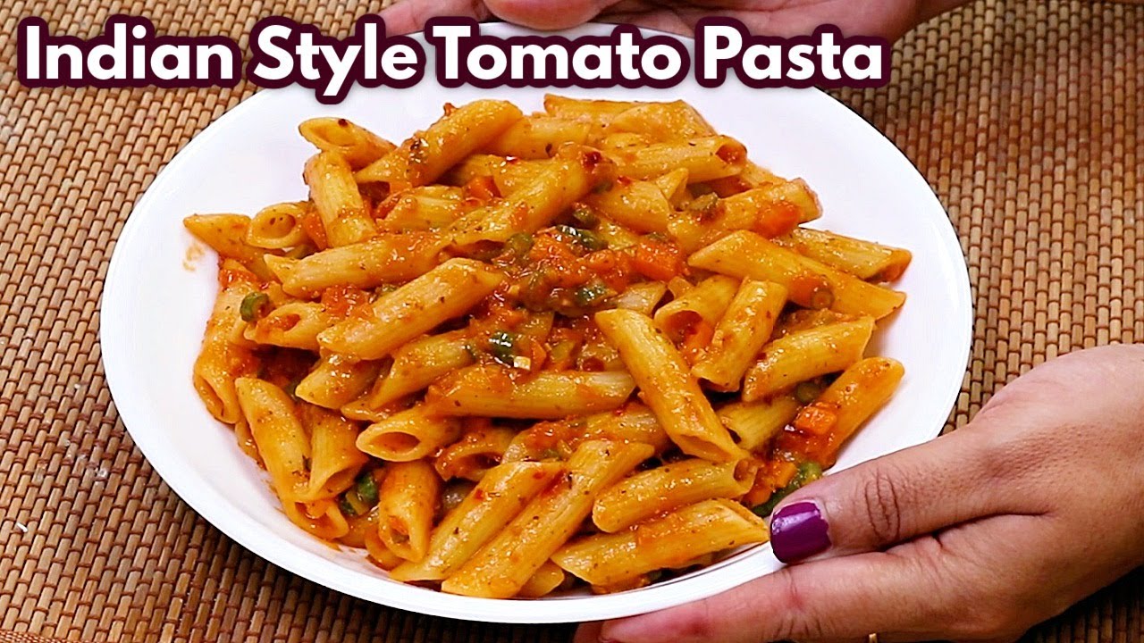 इंडियन स्टाइल टोमेटो पास्ता | Indian Style Tomato Pasta | Pasta Recipe | Desi Pasta | Kabitaskitchen | Kabita Singh | Kabita