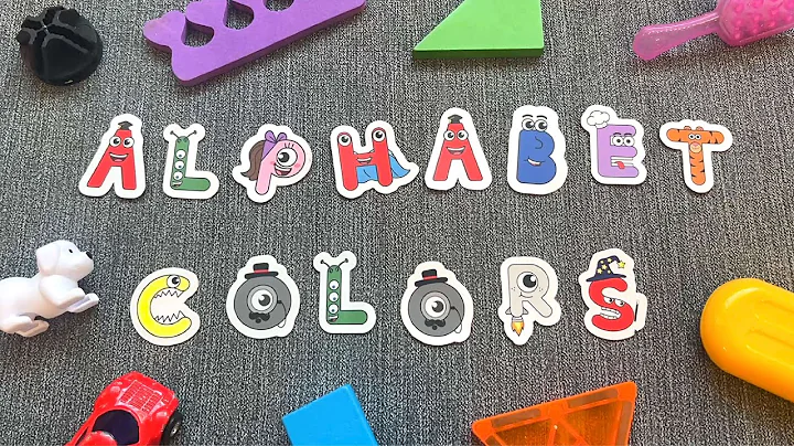 Alphabet and Colors Song | English Tree Playhouse