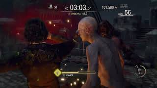 Resident Evil 4 Remake (1440p60 | PS5) The Mercenaries - Castle | Luis S++ Rank