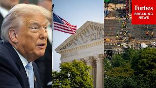 Trump Asks Supreme Court To Allow White House Ballroom Construction
