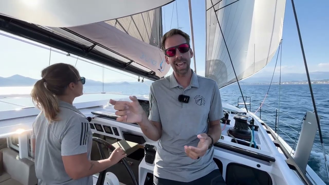 ⁣Performance Catamarans Tips and Tricks - Code Sail Trim with Tweaker BarberHauler